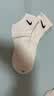 耐克速干训练短袜(3双)支撑柔软舒适Nike Everyday 速干短袜-薄 SX7677-100 L 实拍图