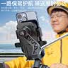 yaphtes电动车手机架电瓶车外卖导航手机支架摩托车骑行装备配件 镜座款 实拍图