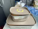 炊大皇 304不锈钢保鲜盒 微真空保锁鲜密封收纳盒饭盒1100ml 实拍图