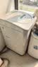 惠而浦（Whirlpool）全自动波轮洗衣机 8kg小户型公寓适用 阻尼玻璃盖板 活水漂洗 WVP801301W以旧换新 实拍图