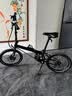 大行（DAHON）D6经典折叠自行车20英寸6速折叠车成人男女士学生折叠单车KBC061 消光黑 实拍图