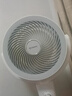 艾美特（AIRMATE）【小暴风】空气循环扇大风量摇头电风扇家用台式落地扇升级加高换气轻音柔风小风扇 FA18-X115 实拍图