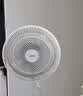 美的（Midea）【加大网罩】七叶轻音柔风电风扇/家用省电落地扇/小型台式电扇/广角摇头大风力宿舍风扇 SAE35CA1 实拍图