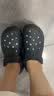 卡骆驰（CROCS）（crocs）经典泡芙Clog男女沙滩洞洞鞋凉拖鞋 207521-001 37 实拍图