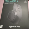 罗技（Logitech）大师系列 MX Master 4 高性能无线蓝牙鼠标  办公鼠标 静音鼠标  升级款 石墨黑 带无线接收器 实拍图