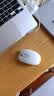 罗技（Logitech）M196 无线蓝牙鼠标 办公鼠标 笔记本商务办公家用 小巧便携 对称手型 珍珠白 实拍图
