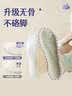 古旭养生袜睡觉袜子女艾草睡眠中筒袜宽松脚套秋冬保暖无骨月子袜2双 实拍图