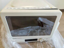 美的（Midea）小滋味2.0微烤炸一体机 彩膜触控变频平板顶部烤管热风微波炉电烤箱空气炸一体2026新款F15 实拍图