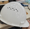 霍尼韦尔（Honeywell）安全帽 H99S 纯ABS材质工地建筑头盔高级领导监理防砸抗冲击 白色透气1顶 实拍图