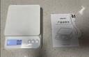 得力（deli）厨房秤克重称食物秤烘焙高精度家用0.1g/5kg 配2节7号电池松石绿TE942 实拍图