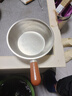 特厚不锈钢平底锅奶锅电磁炉通用不粘锅辅食锅汤锅煮锅蒸锅汤锅 胡桃木锅17cm 实拍图