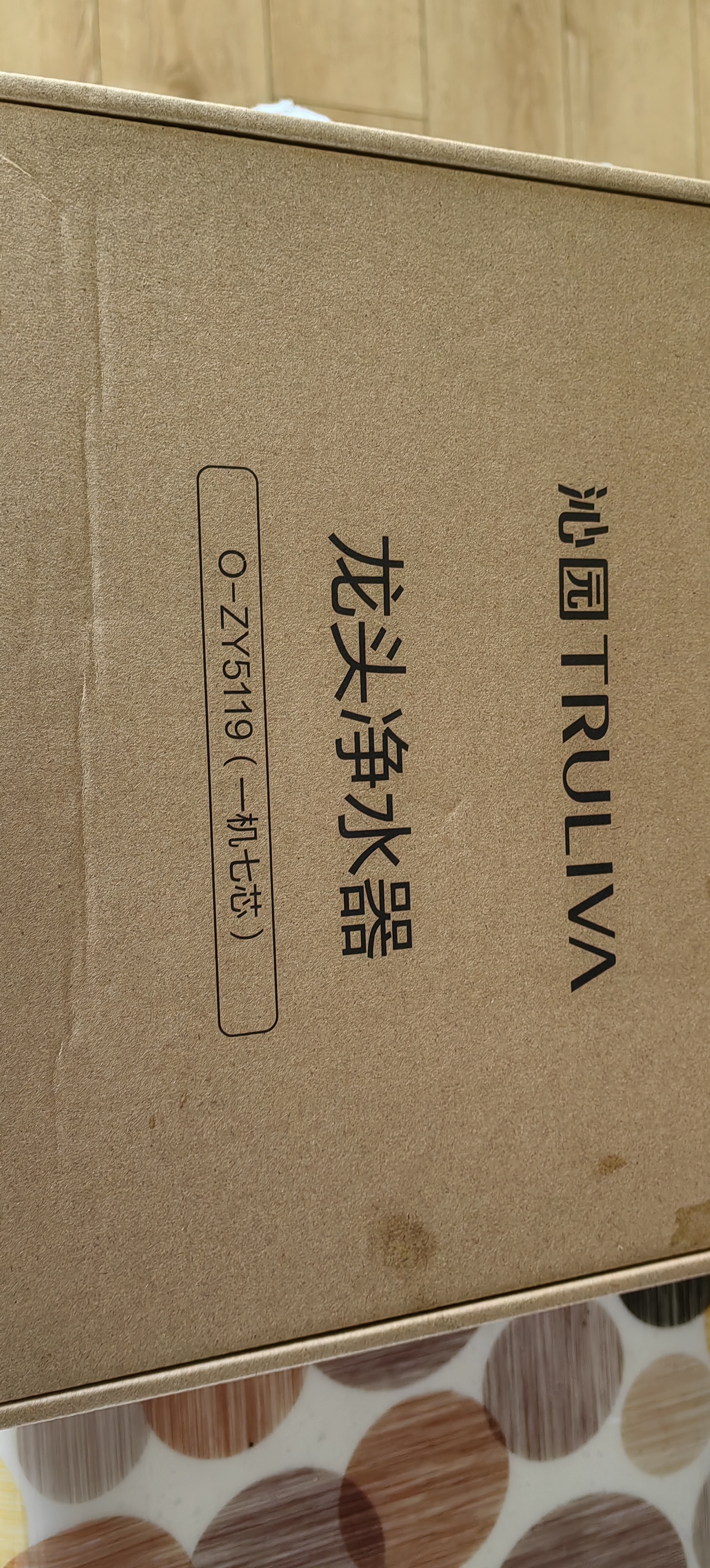 沁园（TRULIVA）净水器家用水龙头过滤器自来水过滤水器厨房卫生间通用阻水垢除余氯经典系列5119-1机7芯 实拍图