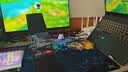臻火鼠标垫 幽 fps电竞游戏专用大号桌垫 CSGO LOL PUBG APEX 无畏契约 顺滑防水细面 480*400*5 实拍图