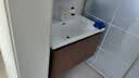 恒洁（HEGII）新中式浴室柜E0级陶瓷一体盆洗脸盆中古风(BM2211S-75Q4胡桃智能 实拍图