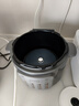 美的（Midea）有钛青瓷0涂层营养蒸电压力锅5L 智能预约多功能一体高压电饭锅MY-E5811G家用4-6人开盖火锅电饭煲 实拍图