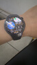 华为HUAWEI WATCH 5 42mm基础款深锖色不锈钢表壳幻月黑氟橡胶表带eSIM智能手表 实拍图