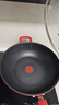 特福（Tefal）炒锅有钛不粘锅家用30cm炒菜锅可进洗碗机少油烟大直径炒锅 实拍图