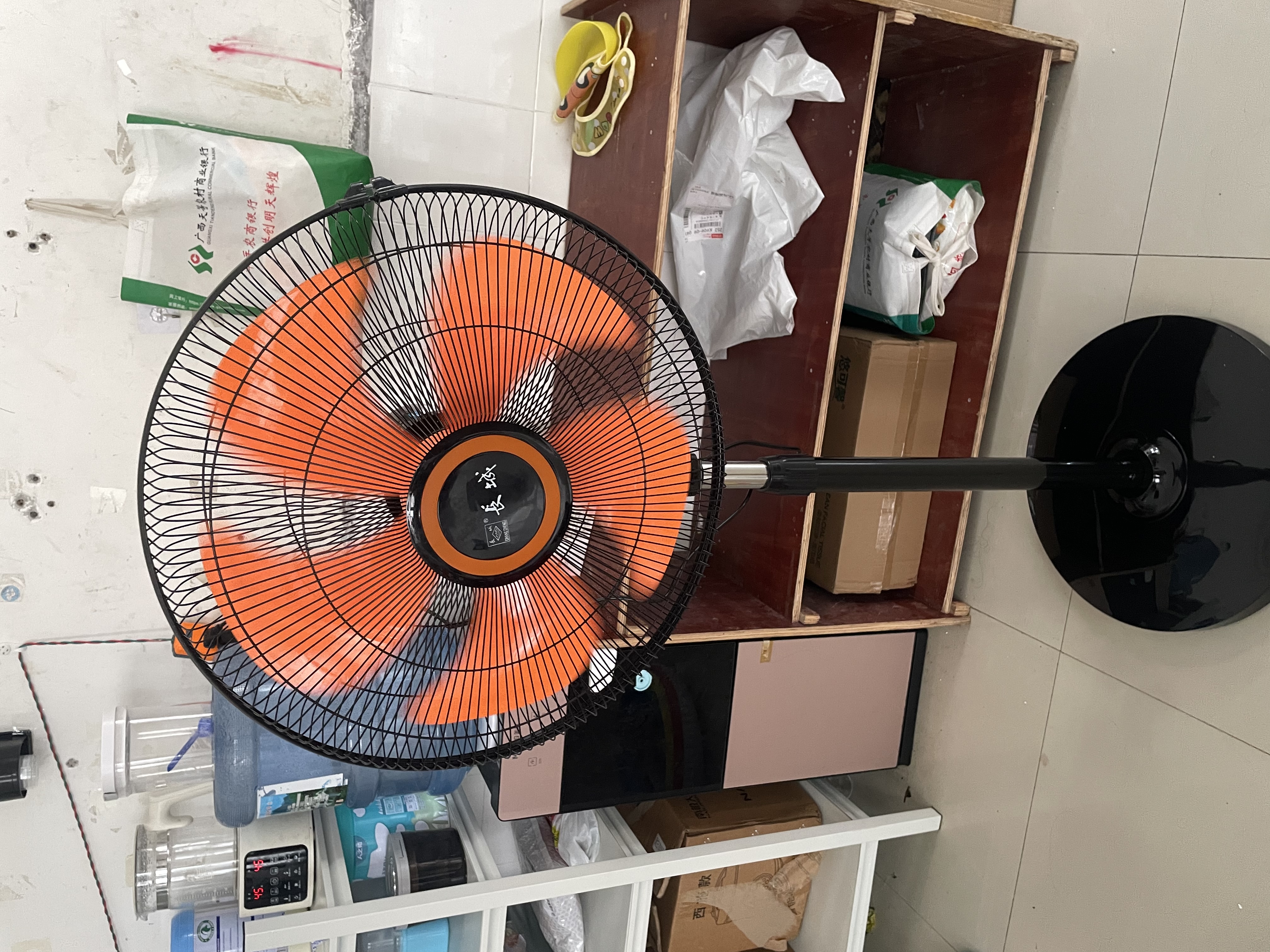 长城电风扇工业落地扇18吋五叶商务风扇商用工业扇立式摇头电扇家用风扇交流定频风扇FS-45(2)II 实拍图