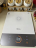 美的（Midea）家用电磁炉电陶炉电池炉2200W大功率猛火新型电磁灶一体面板爆炒炒菜超薄火锅炉2026新品MC-E22A02 实拍图