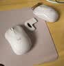 罗技（Logitech）M221 轻音鼠标 无线鼠标 办公鼠标 对称鼠标 带无线微型接收器 米白色 实拍图