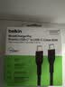 贝尔金（BELKIN）苹果充电线 数据线type-c 苹果17充电 手机快充线 USB-C电源线电脑快充线 1米编织款 黑色 CAB024 实拍图