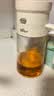 小熊（Bear）油壶 玻璃瓶调料瓶酱油瓶厨房油罐壶660ml自动开合不挂油CX-JW021 实拍图
