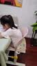 育才儿童学习椅中小学生写作业写字椅子升降调节滑动追背椅靠背书桌椅 小栋梁  粉 升降42-56cm【11cm追背+15cm宽脚踏】 实拍图