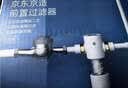 京东京造前置过滤器M2水动力冲洗家用前置净水器小于40微米防冻防爆0铅压力表监控全屋净水实测超20T大通量 实拍图