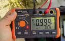 胜利仪器（VICTOR）兆欧表 绝缘表 绝缘电阻测试仪 250V/500V/1000V 数字摇表 VC60B+ 实拍图