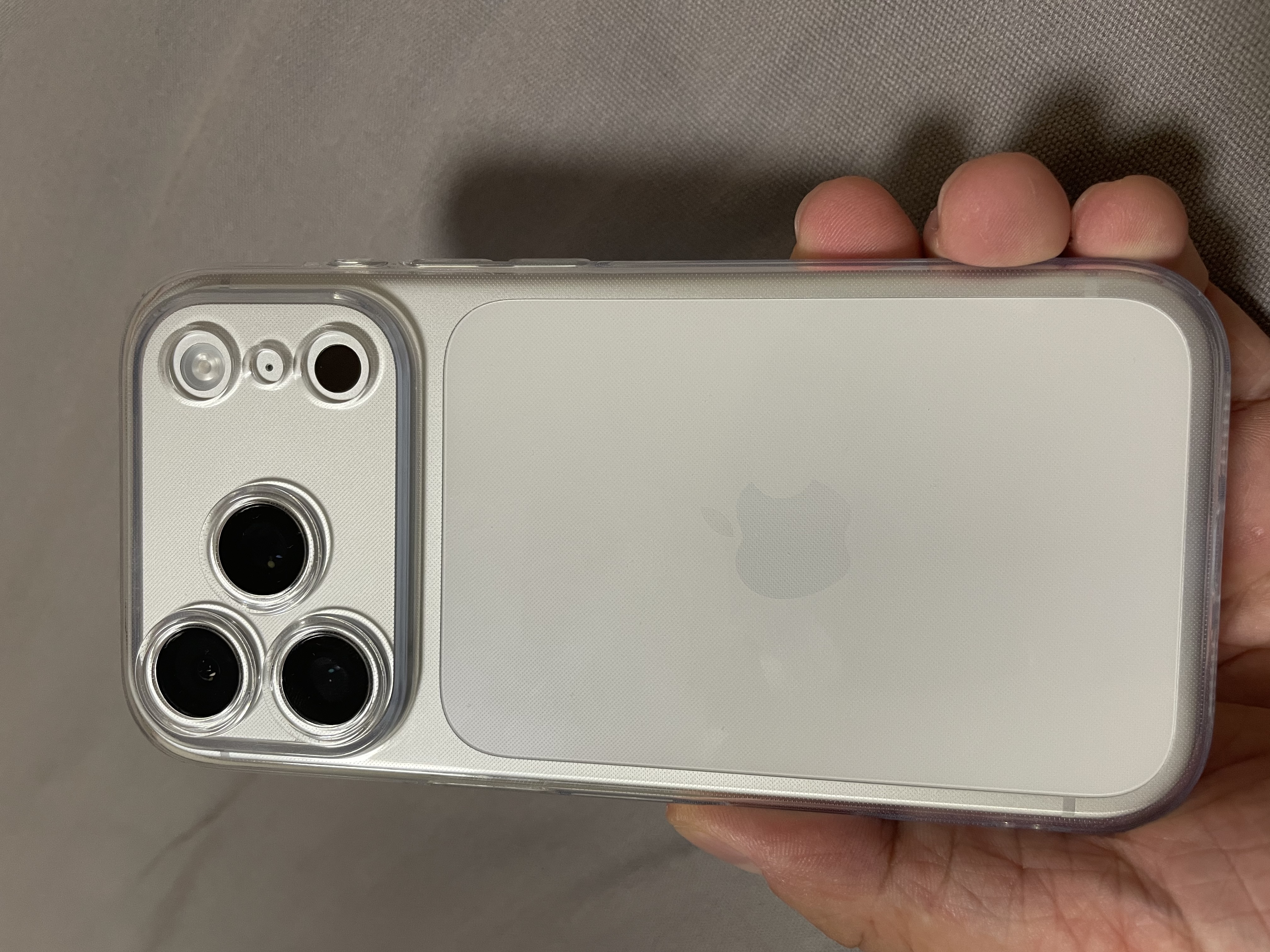 品胜【相机键全包|气囊升级】适用iphone17Pro手机壳苹果17Pro保护套气囊防摔晶透抗黄耐磨简约保护壳 实拍图
