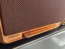 漫步者（EDIFIER）【2026年新品】M330 II 复古桌面蓝牙音箱 大功率无线可移动便携音响 一体式居家艺术音响 木纹色 实拍图