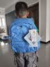 乐同书包减压护脊书包小学生4-6年级分层无异味牛顿中童蔚蓝色 实拍图