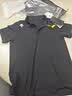 迪桑特（DESCENTE）TRAINING男士TOYOBO吸湿速干防晒UPF50+短袖POLO衫夏季新款 BK-黑色 XL (180/100A) 实拍图
