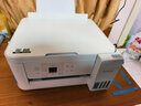 爱普生（EPSON）【6代新品】L4356墨仓式彩色无线AI学习打印机一体机家用/办公  L4266升级版(自动双面 液晶屏 白) 实拍图