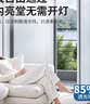 金隆兴磨砂玻璃防窥膜自粘窗户贴膜卫生间隐私纸浴室透光不透明0.6*2米 实拍图