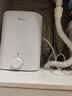 美的（Midea）【6重安防】7升储水式小厨宝电热水器家用一级能效2000W厨房台下热水宝 国家补贴F07-20CB(HE) 实拍图