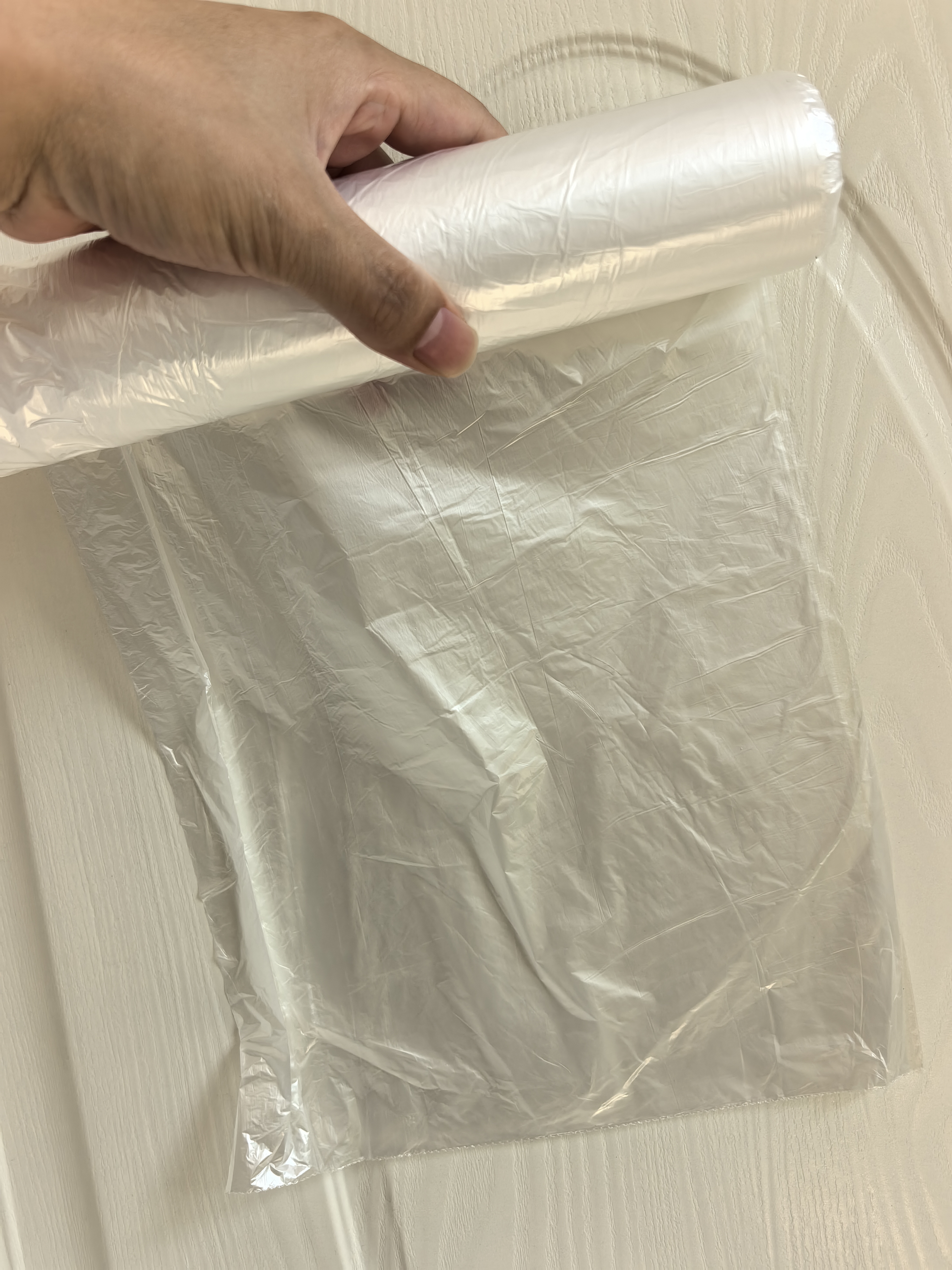 双枪一次性桌布加厚塑料台布结婚野餐垫家用长圆桌薄膜1.6*1.6米 10只 实拍图