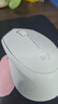 罗技（Logitech）M330 静音鼠标 无线鼠标 办公鼠标 右手鼠标 带无线微型接收器 白色 实拍图