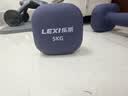 乐系（lexi）浸塑哑铃男士健身家用器械力量训练手臂肌肉塑形 深海灰5kg*2只 实拍图