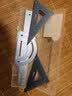 晨光（M&G）文具铝合金蓝套尺尺子套装小学生考试 4件套 直尺20cm+三角尺*2+量角器 开学文具 实拍图