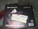 宏碁掠夺者（PREDATOR）32G(16G×2)套装 DDR5 6000频率 台式机内存条 Hermes冰刃系列 RGB灯条(C28) 石耀黑 AI电脑配件 实拍图