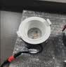 西顿（CDN）led筒灯嵌入式75mm孔筒射灯孔灯防眩吊顶灯无主灯客厅过道天花灯 【RA97筒灯】12w天际白4000k 实拍图