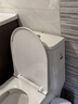 海尔（Haier）卫玺马桶家用一级水效大冲力虹吸式卫生间防臭节水大座圈坐便器 TD01【一级水效+无棱内壁】 300/400 坑距下单备注 实拍图