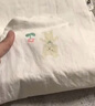 全棉时代婴儿隔汗巾纱布吸汗儿童宝宝开学幼儿园纯棉垫背小熊小鹿小猫3条 实拍图