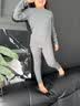 猫人【羊绒蚕丝】2026新品儿童保暖内衣女童德绒发热校服神器秋衣秋裤 实拍图