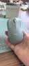 罗技（Logitech）M221 轻音鼠标 无线鼠标 办公鼠标 对称鼠标 带无线微型接收器 薄荷绿 实拍图