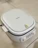 美的（Midea）小方盘电饼铛电饼档双盘可拆洗0涂层不锈钢2026新款家用加大加深双面加热烙饼锅电煎锅京东自营S6 实拍图