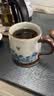 悟道莲花汝窑茶杯三件套冰裂开片茶水分离陶瓷杯带盖办公杯商务送礼泡茶杯 实拍图