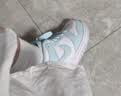 耐克NIKE女休闲板鞋 DUNK 百搭高中生运动鞋FB9109-105白蓝37.5 实拍图