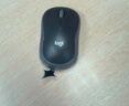罗技（Logitech）M185鼠标 无线鼠标 办公鼠标 对称鼠标 黑色灰边 带无线2.4G接收器 实拍图